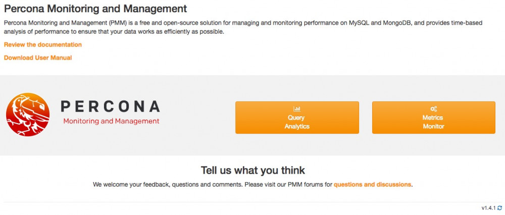 使用PMM（Percona Monitoring and Management）监控MySQL手册